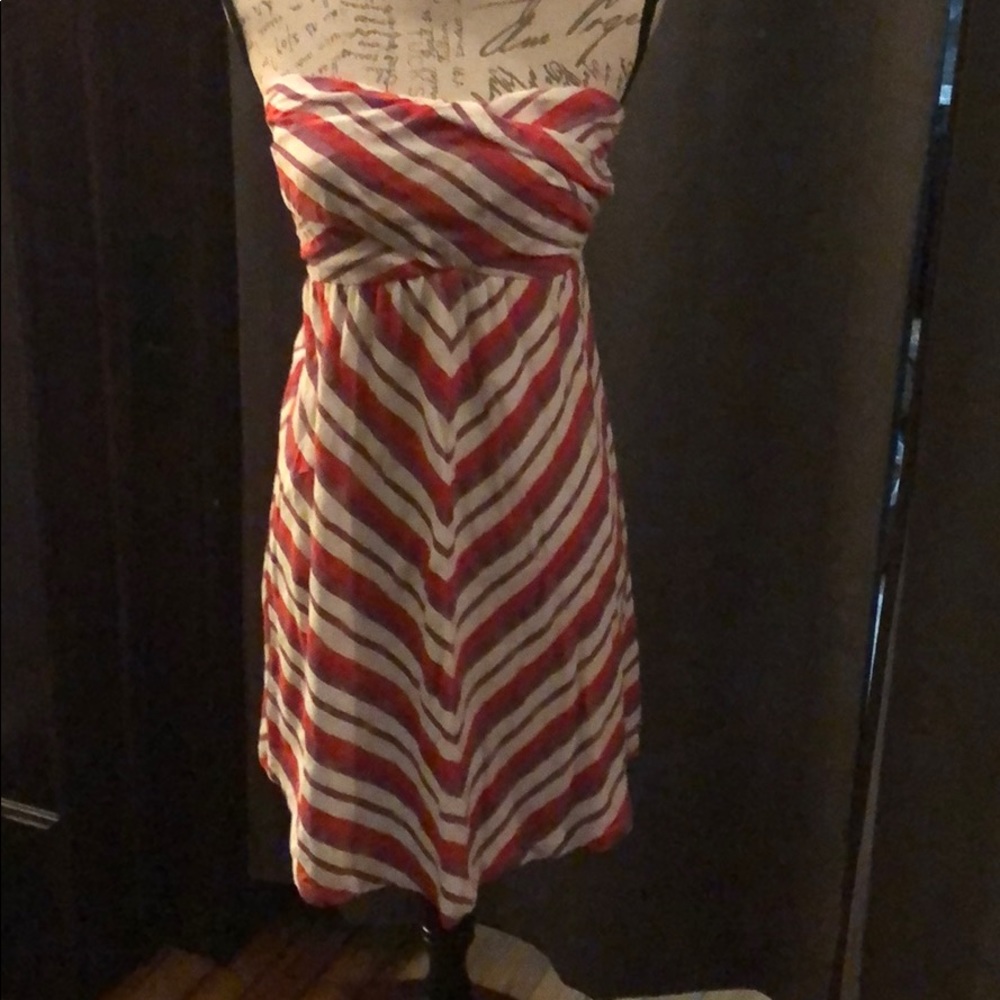 Roxy strapless mini dress